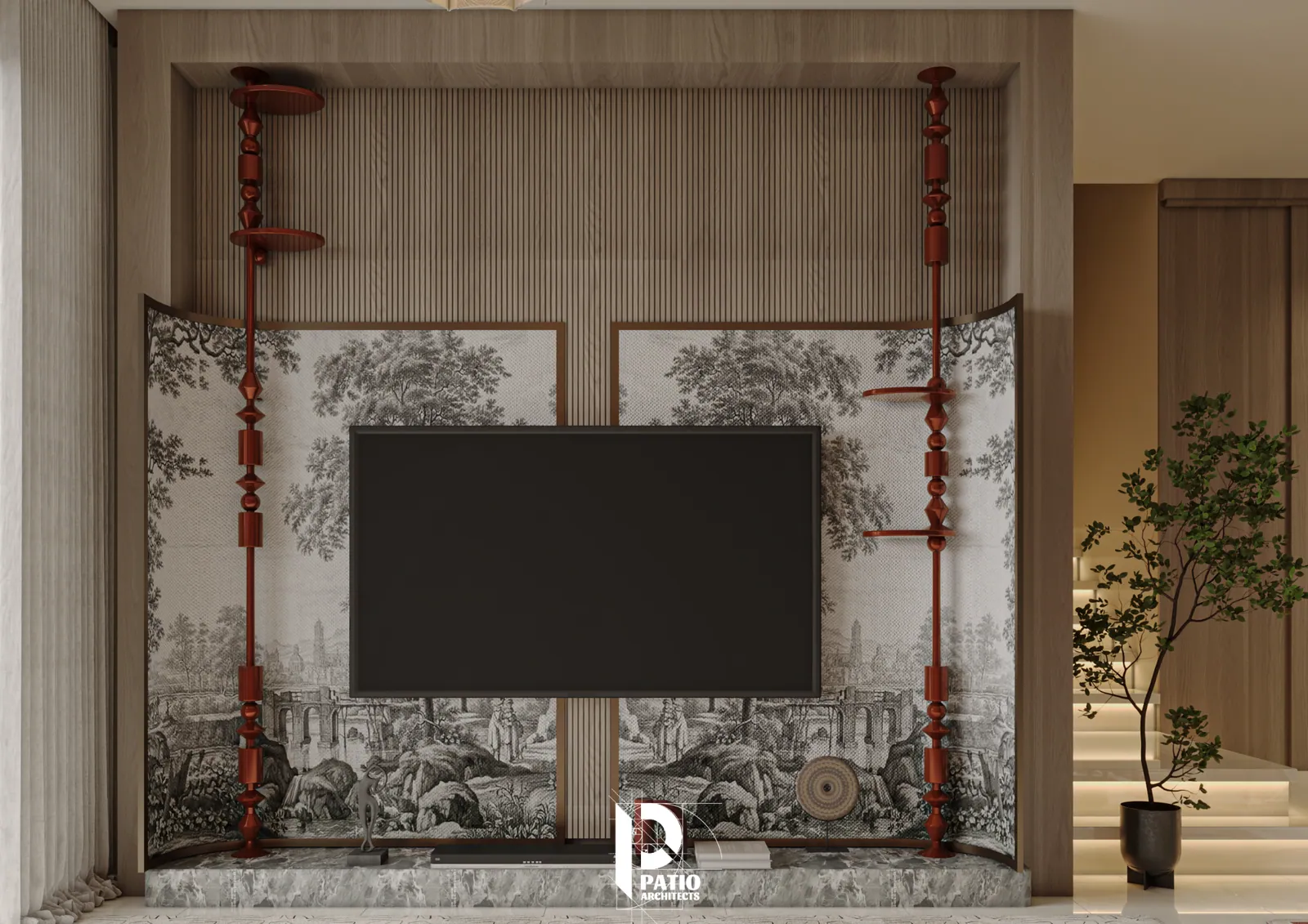Heritage Media Lounge — Patio Architects