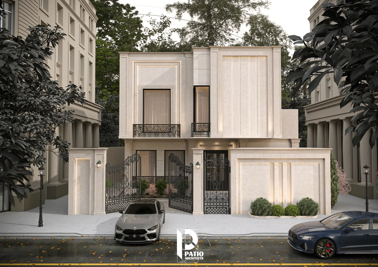 Neo-Classical Villa — Patio Architects