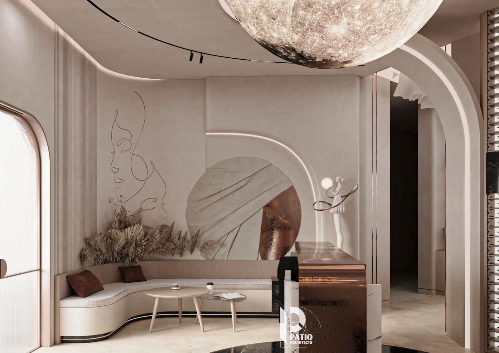 Modern Women's Hair Salon — Patio Architects