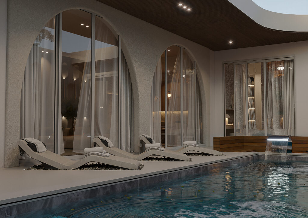 Designed by Patio Architects — a premier architecture and interior design firm delivering exceptional spaces across residential, commercial, retail, and hospitality sectors. This project demonstrates our full-scope design expertise: space planning, conceptual development, interior styling, architectural detailing, furniture layout, lighting design, material specification, ceiling design, flooring composition, wall treatments, and customized joinery. We integrate 3D visualization, CAD drawings, Revit modeling, and photorealistic renderings to communicate every element of the design process with precision. From schematic design to design development and construction documentation, our team ensures cohesive storytelling through form, function, and aesthetics. Whether you're searching for a top-rated interior designer, architectural firm, space planner, or turnkey design-build specialist — Patio Architects transforms visions into timeless interiors.
